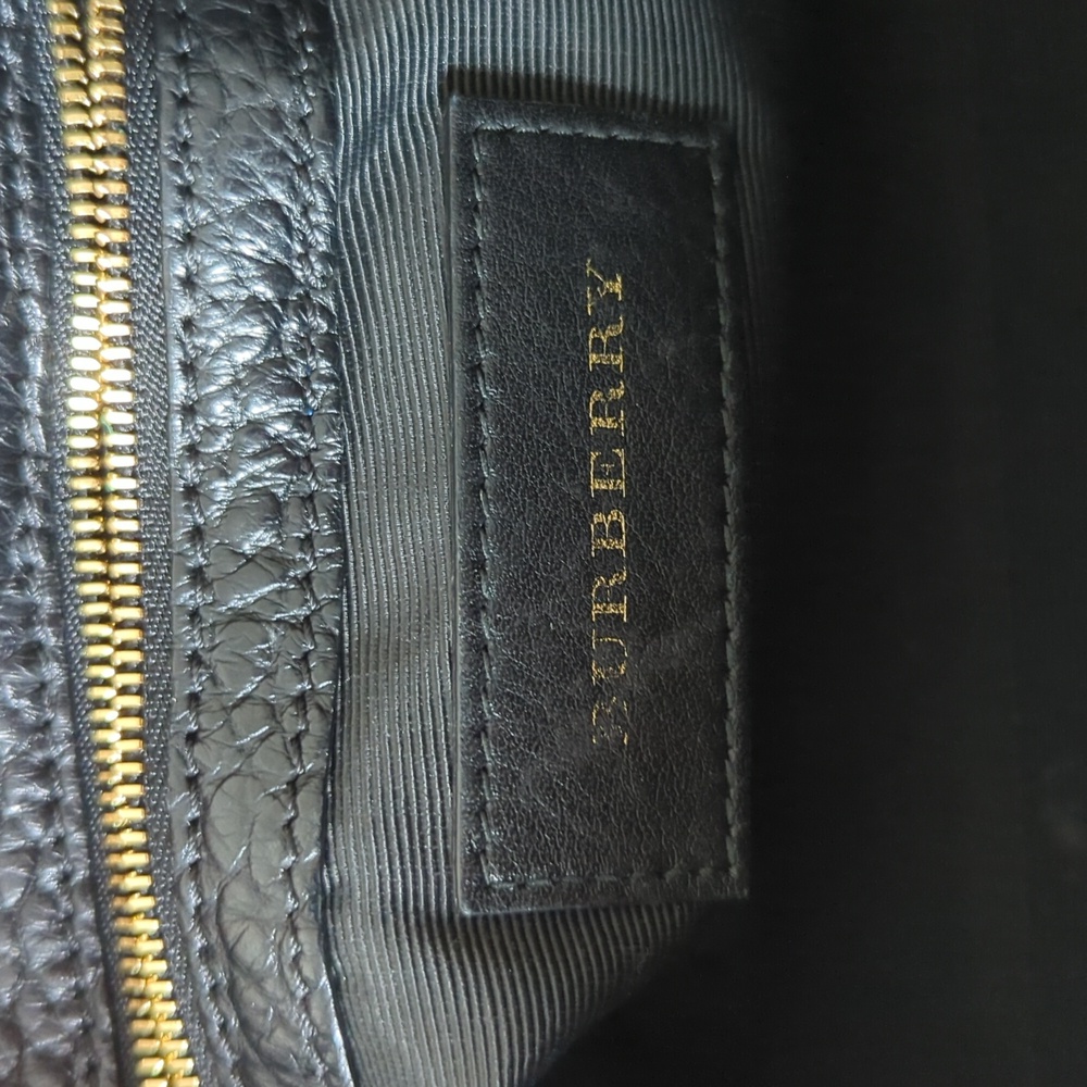 Burberry Black Grain Leather Chichester Purse - Picture 8 of 10